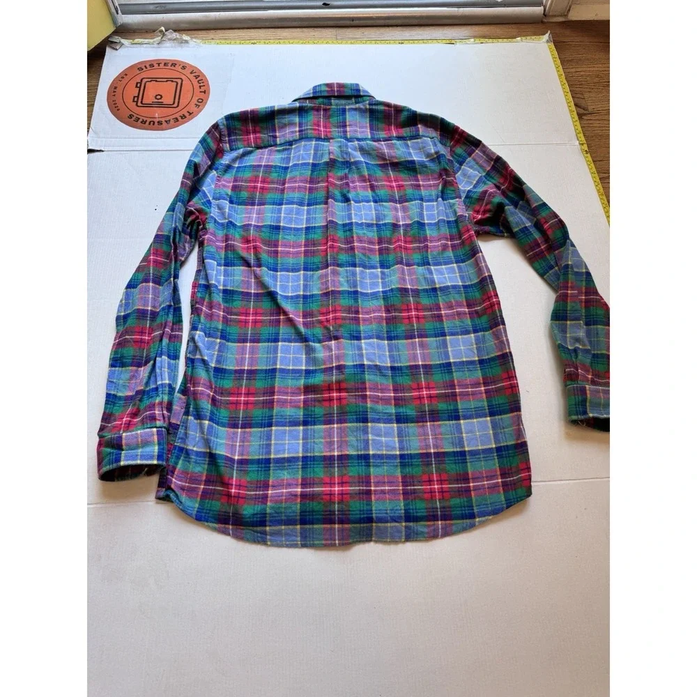 Boy's/Kid's‎ Vineyard Vines Long Sleeve Plaid Button Down Shirt Size Xl (18)